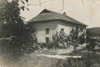 Jarmila Němečková in Trhová Kamenice 1950s