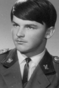 Václav Myslivec in forestry uniform in 1967