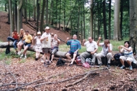 Trip with Saunaclub in Hamry, 4th from the left, ca. 1988