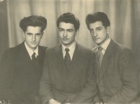 The three Němeček brothers Jaromír, Josef and Václav