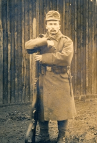 Grandfather Pešta in the First World War