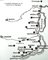 At the time of the deportation (1951-1956), a total of eighteen villages were built by the displaced people. The deported Banat Czech families lived in the settlement of Ezeru, Călărași district