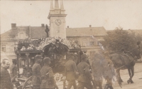 Dad's funeral, 1930