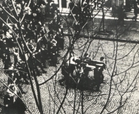 Mass demonstrations in Gdynia, Poland, in December 1970 against food prices