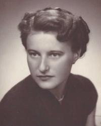 Anežka Kesslerová v roce 1954