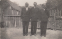 The Bouda brothers and among them the future parish priest Václav Mašek, 1960s