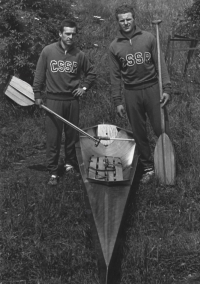 Karel Kozisek (left) and Miroslav Spevacek, Czechoslovakia 1966