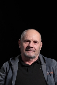 David Piálek during filming