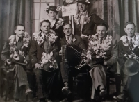 Father František Zeman, third from the left, 1938