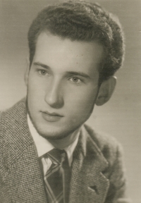 Jan Vosáhlo 18 years old, 1960