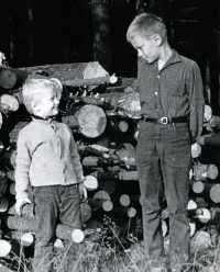 Brothers Martin and Miroslav Svoboda in 1972