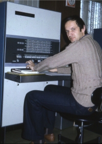 Petr Král at work