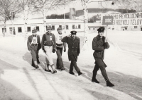 Cross-country skiing competition of PS brigades, Volary 1981