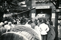 Invasion of Warsaw Pact troops, Wenceslas Square, 21 August 1968