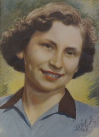 Irena Mosslerová v roce 1956