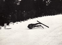 Tomáš Kučera a jeho pád na skokanském můstku v Plavech na Jablonecku, rok 1967