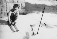 Tomáš Kučera in 1953 in Harrachov