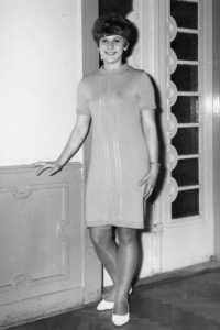 Božena Procházková in Repre in 1966