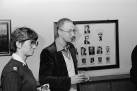 First cigarette after release in Berlin, February 1986