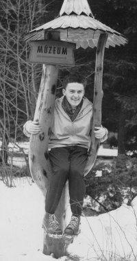 Jiří Ryba on holiday in the High Tatras, 1962