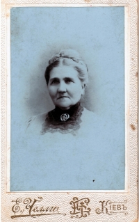 Praprababička Jurije Galatenka Marie Savická (1856-1938) / Kyjev