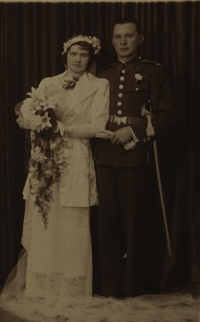 My parents' wedding in 1936 in Levoča