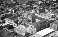 Valdice Prison, aerial photo