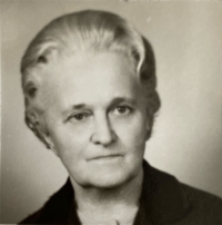 Julie Sattranová, mum, 68 years old. České Budějovice, 1969