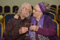 Miroslav and Olga Hudeček, opening of their joint exhibition in Říčany 2022