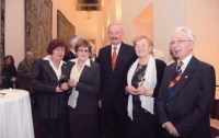 Members of the Daughters of the 50s association at Prague Castle