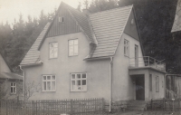 House of the Rosa family No. 101 in Arnultovice, 1970s