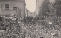 Oslava osvobození města Sušice, květen 1945