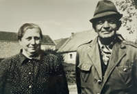 Parents of the witness František Chlistovský and his wife Vlasta, née Hrušková