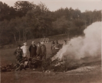 Grandfather Frantisek Udržal in Topolčianky with T. G. Masaryk, 1929