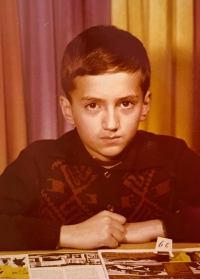  Zoltán Czvengrosch in the 6th grade of elementary school, 1970s