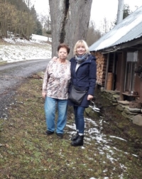 Marianna Staňková with her daughter