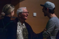 Ivo Houf during the final presentation of the Stories of Our Neighbours project, April 2024