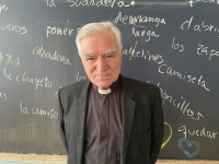 Štěpán Faber was photographed by pupils during the project Stories of Our Neighbours, 2023