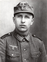 František Rapacz (brother of the witness's grandfather) in Wehrmacht uniform