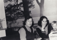 Witness with daughter Vlasta and grandchildren, 1970s