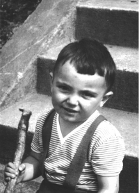 Youngest brother Ladislav, Pomezní boudy in May 1966