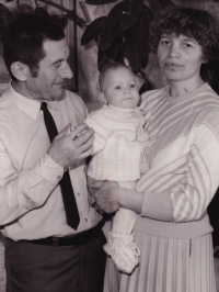 Mr. and Mrs. Vogt with their youngest daughter Maria