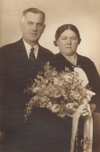 Grandparents Václav Poláček and Božena Poláčková from Prague Libeň