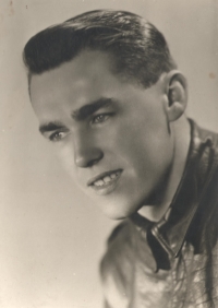 Father Václav Poláček as a 20-year-old