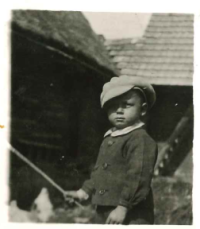 Jiří Hübner in childhood