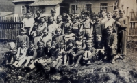 Classes in Rudolfov were often held outdoors