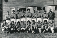 Jiri Charousek (with ball) around 1976