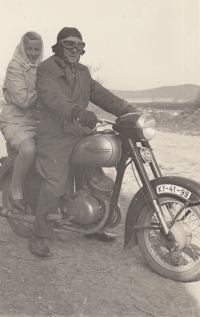 Růžena and Josef Lexa, parents of Josef Lexa, 1950s