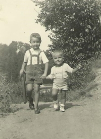 Martin Lis with his brother Jan