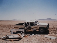 Travelling in Namibia, 1997